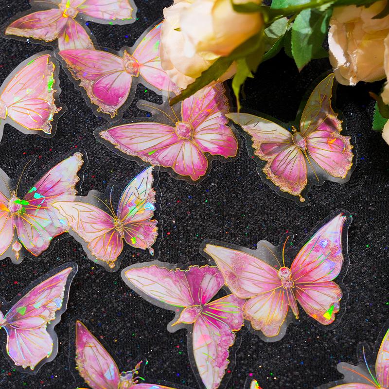 3D Butterfly Sticker