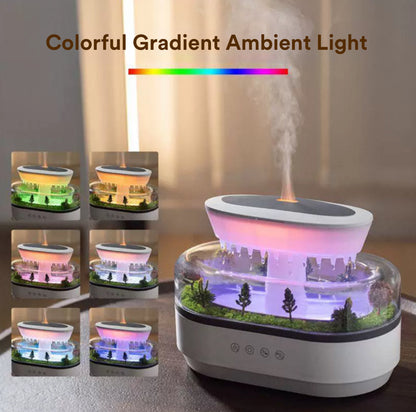 Raindrop Humidifier Plant Landscape Ambient Light