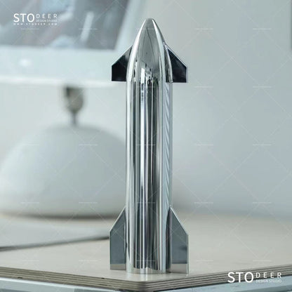 Stainless Steel Starship Collectible