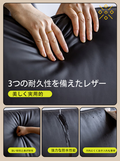 コンパクトなモダンな木製ベッドフレーム