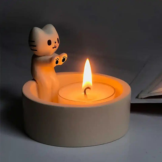 Kitten Candle Holder