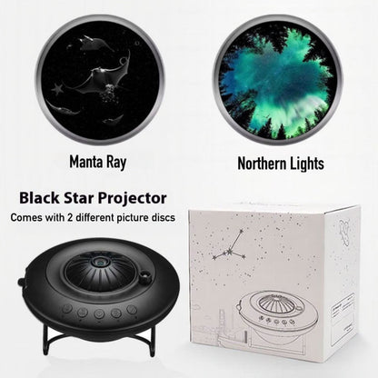 Realistic UFO Galaxy Projector Bluetooth Speaker