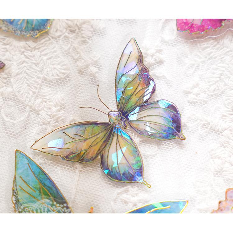 3D Butterfly Sticker