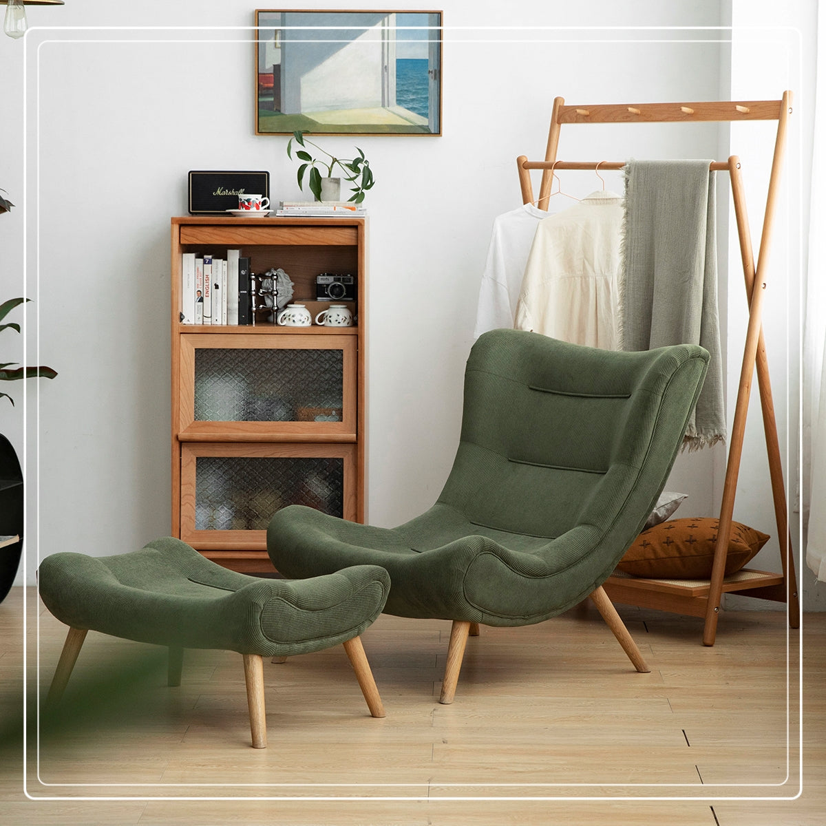 高背椅子 モダン快適デザイン