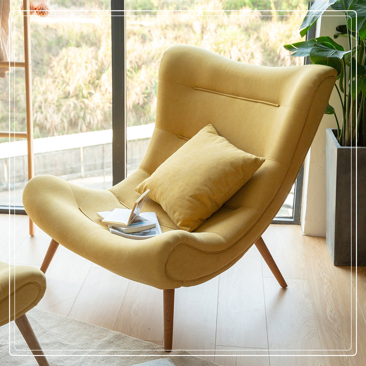 高背椅子 モダン快適デザイン