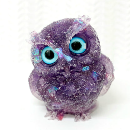 Crystal Gravel Owl Animal Handicrafts