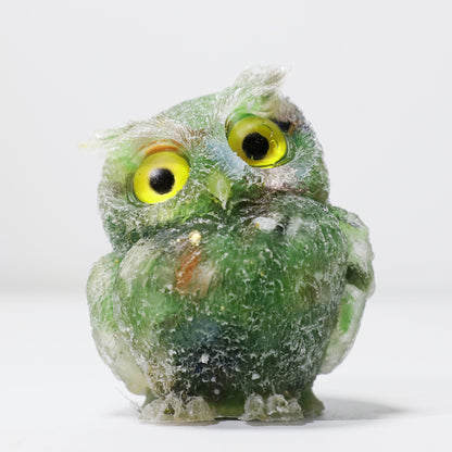 Crystal Gravel Owl Animal Handicrafts