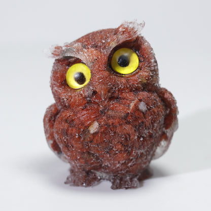 Crystal Gravel Owl Animal Handicrafts