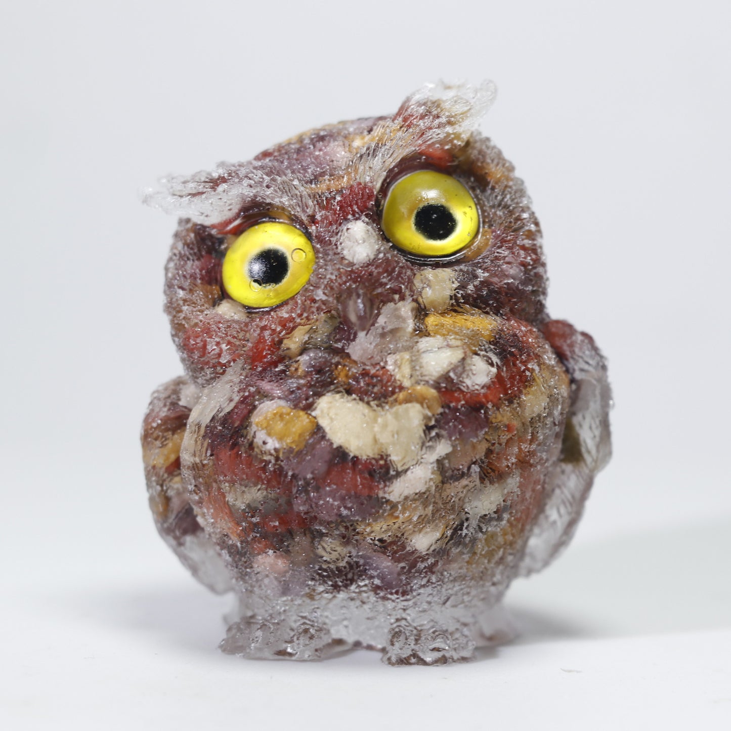 Crystal Gravel Owl Animal Handicrafts