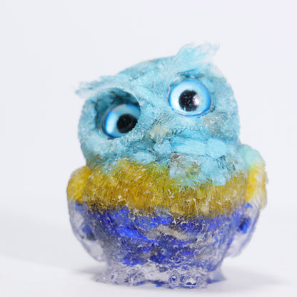 Crystal Gravel Owl Animal Handicrafts