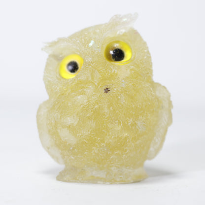 Crystal Gravel Owl Animal Handicrafts