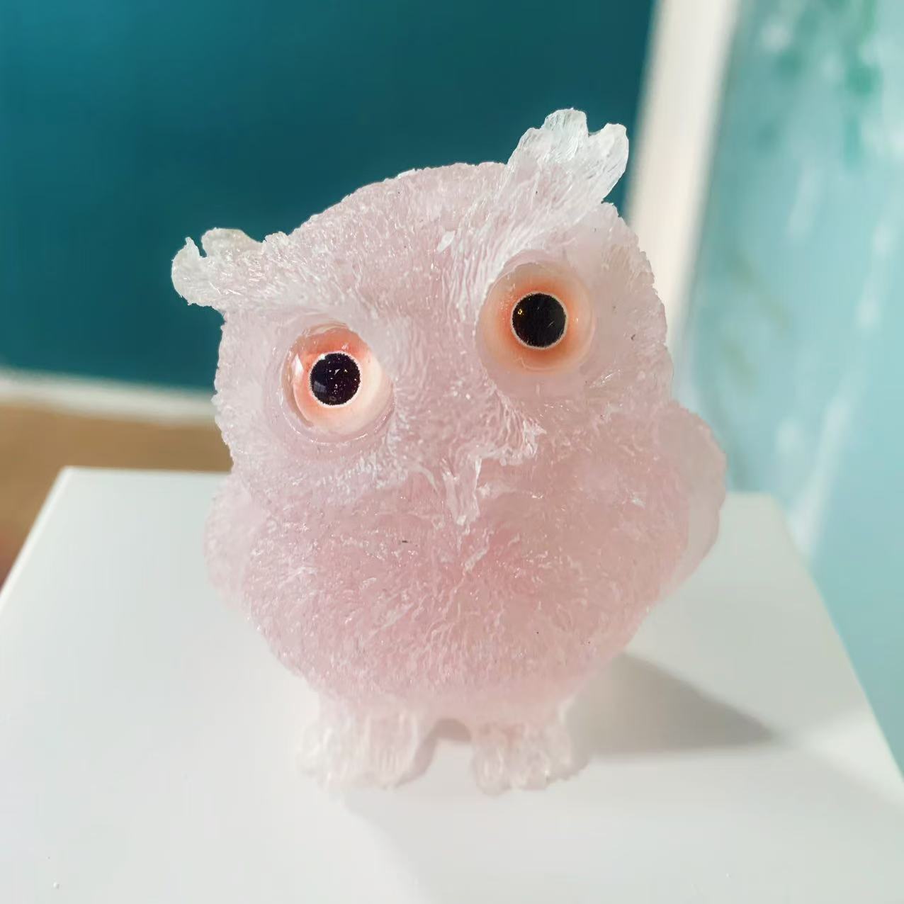 Crystal Gravel Owl Animal Handicrafts