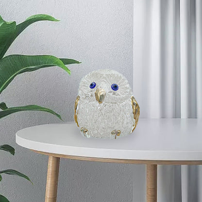 Crystal owl handicraft ornament