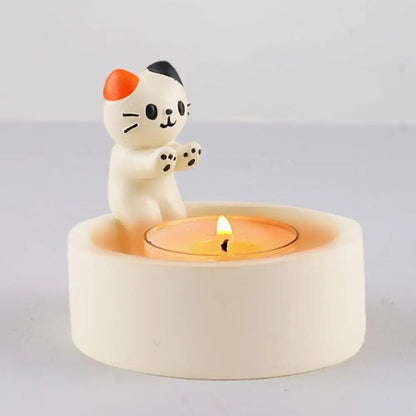 Kitten Candle Holder