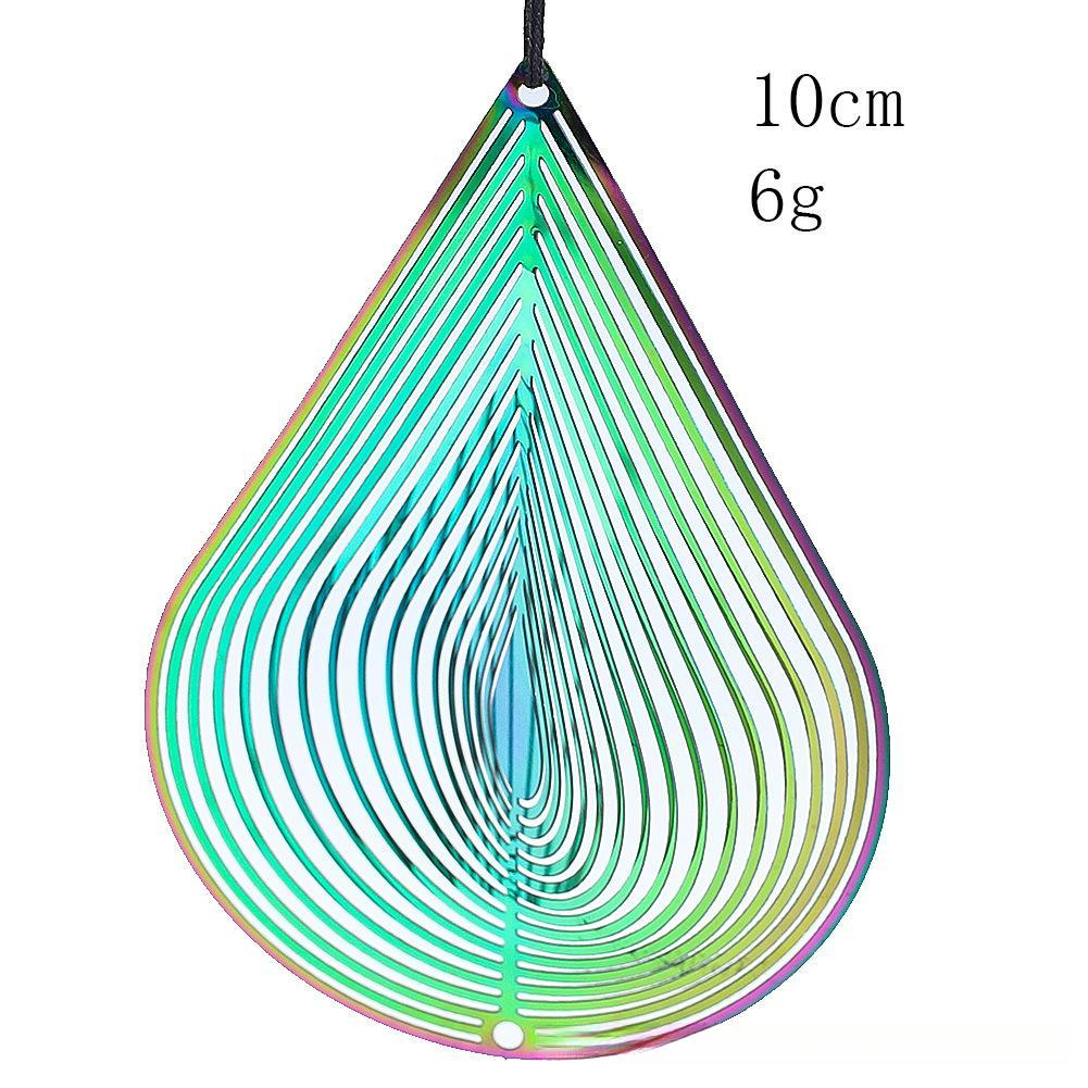 Rotating wind chimes