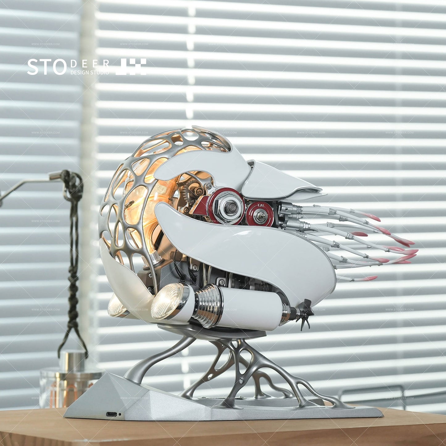 Mechanical Metal Nautilus Model