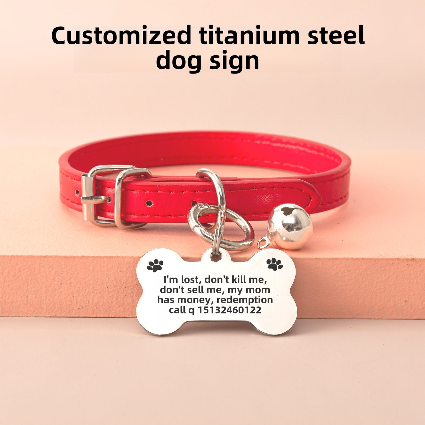 Dog tag custom pet tag identity tag